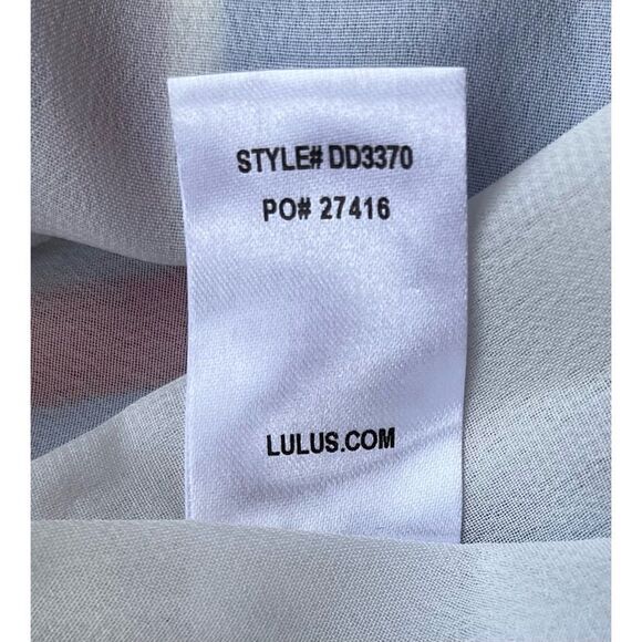 Lulus Set Sail Light Blue Multi Striped Tie-Back
Mini Dress - Picture 11 of 16